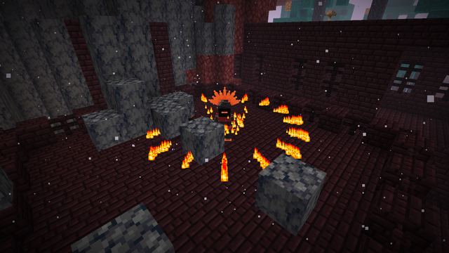 A Flamewright's ring of slow fireballs